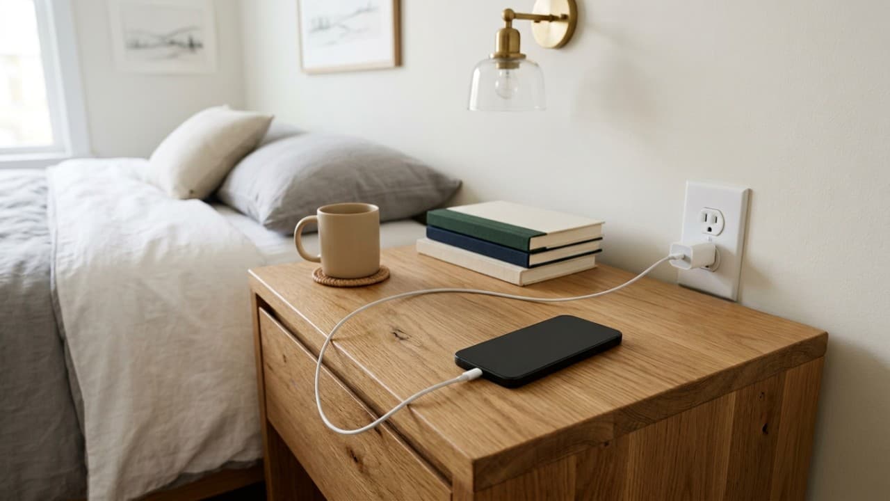 Carregar o celular sobre a cama ou no sofá parece confortável, mas na Noruega a orientação é usar uma superfície dura e não inflamável e evitar carregar enquanto dorme, porque o calor pode ficar concentrado ao redor do aparelho