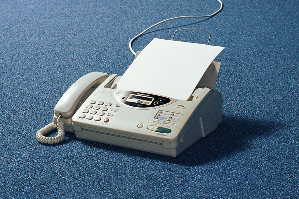Como funciona o fax?