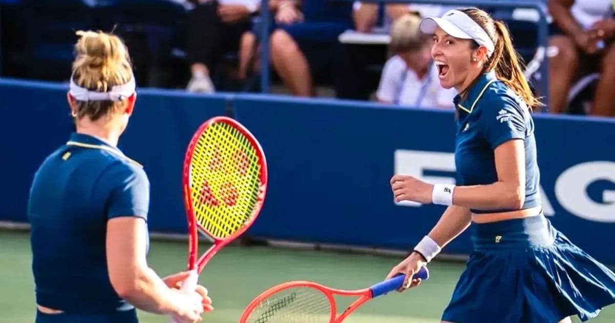 Tênis: Dupla de Luisa Stefani avança às quartas de final no WTA 1000 de Wuhan