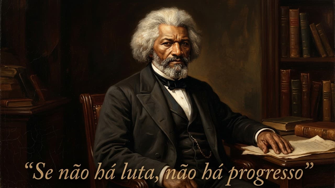 Frederick Douglass colocou o progresso em uma condição que dispensa atalhos: “Se não há luta, não há progresso”, uma frase de 1857 sobre por que mudanças importantes raramente chegam sem resistência