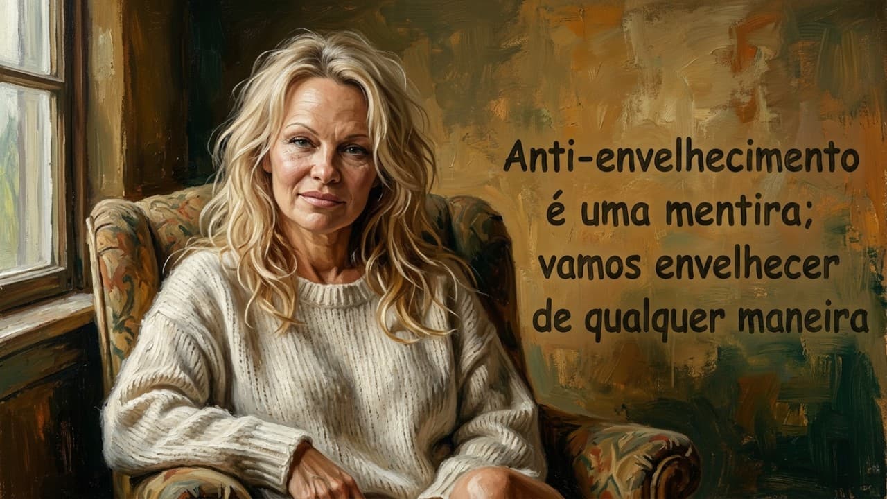 Pamela Anderson, aos 59 anos, sobre abandonar a obsessão por parecer mais jovem: “Anti-envelhecimento é uma mentira; vamos envelhecer de qualquer maneira”