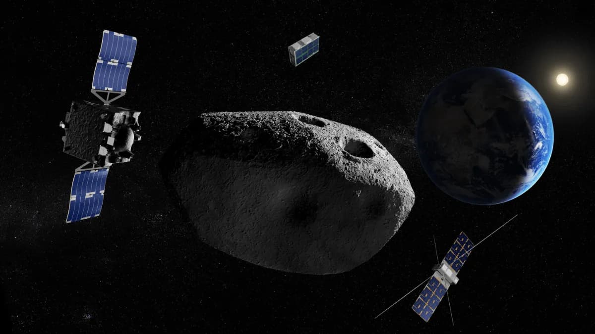 Nave de proteção planetária que vai perseguir asteroide gigante ‘acorda’ pela primeira vez antes de encontro com a Terra
