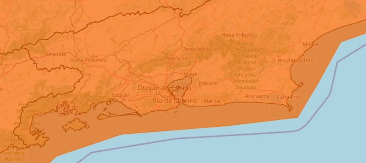 Inmet emite alerta de tempestade para cidades do Sul do Rio e Costa Verde