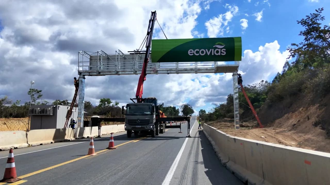 BR-116 será totalmente interditada em Catuji para instalação de pedágio eletrônico