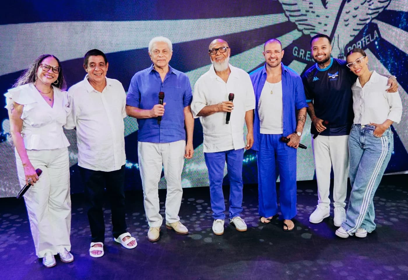 Paulinho da Viola, Teresa Cristina, Zeca Pagodinho e Diogo Nogueira gravam o samba da Portela em tributo a Monarco