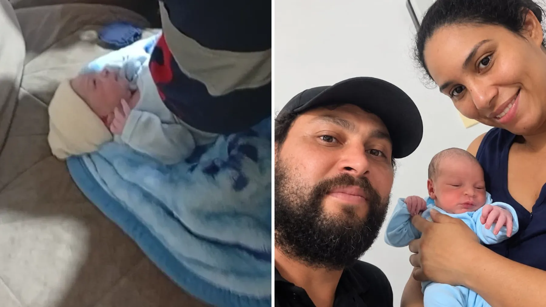 Marido ajuda esposa a dar à luz em casa de madrugada minutos antes da chegada do Samu, no Paraná: 'Lembrei de série médica da TV'