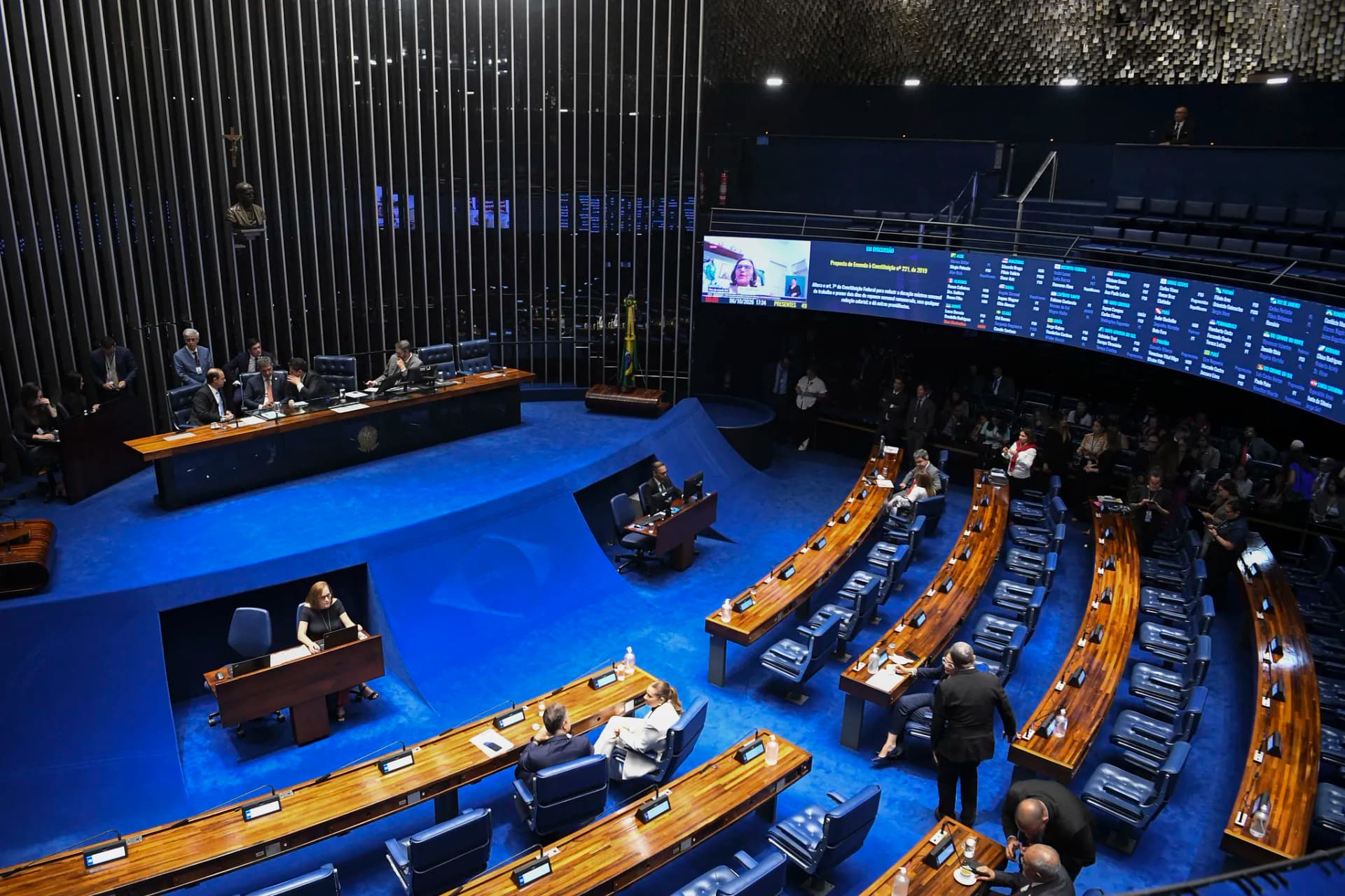 ANÁLISE: Escala 6x1 vira tema estratégico para Lula e Flávio Bolsonaro no 2º turno