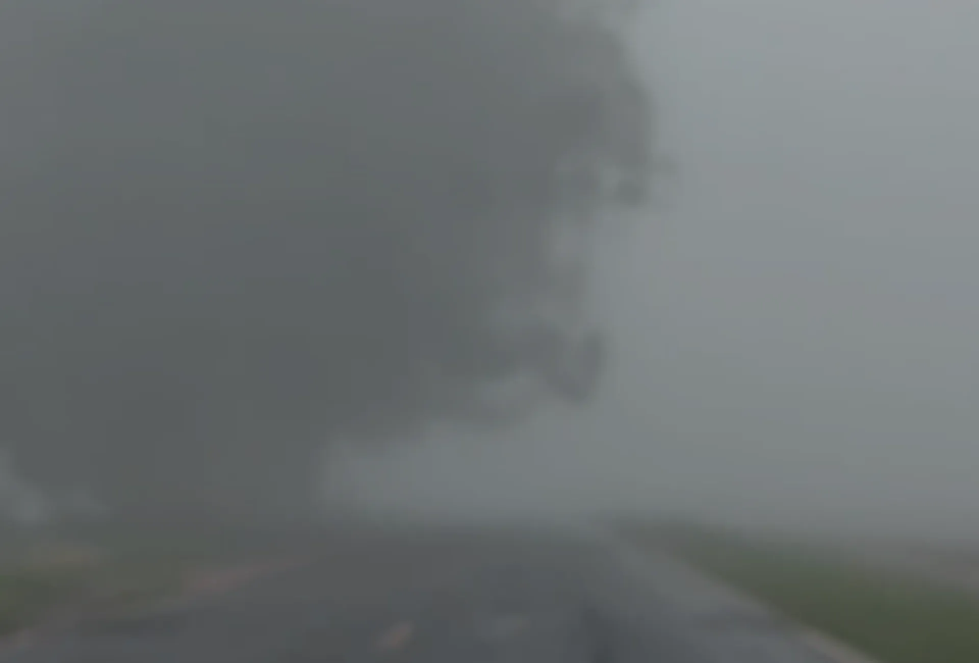 Neblina forte e chuva deixam rodovias de MS com baixa visibilidade