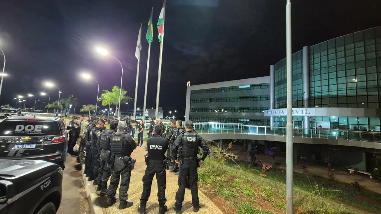 Polícia Civil mira grupo suspeito de integrar PCC no DF
