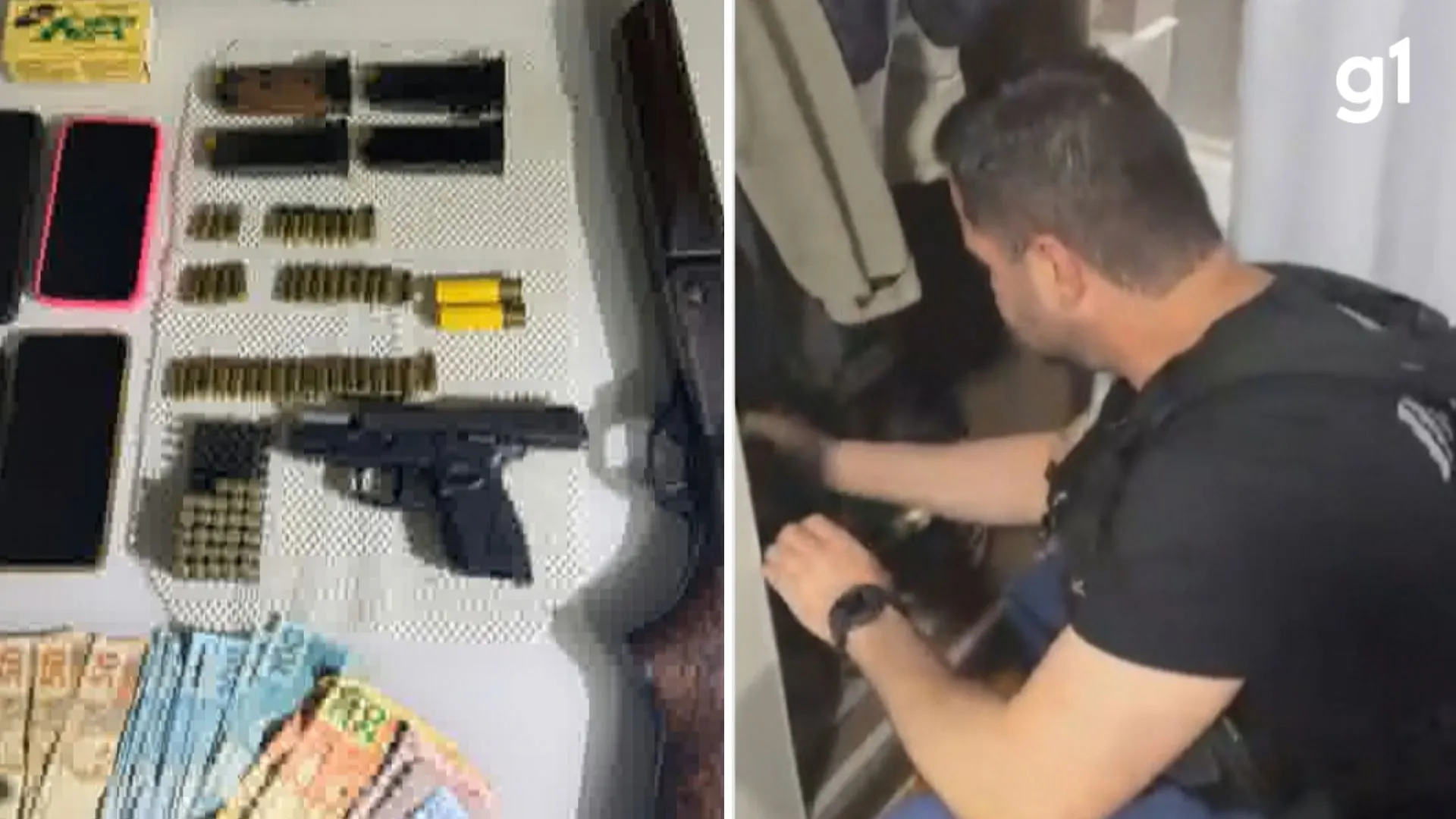 Mulher é suspeita de forjar apreensão de drogas e armas na casa do ex-marido para prejudicar processo de guarda do filho no RS