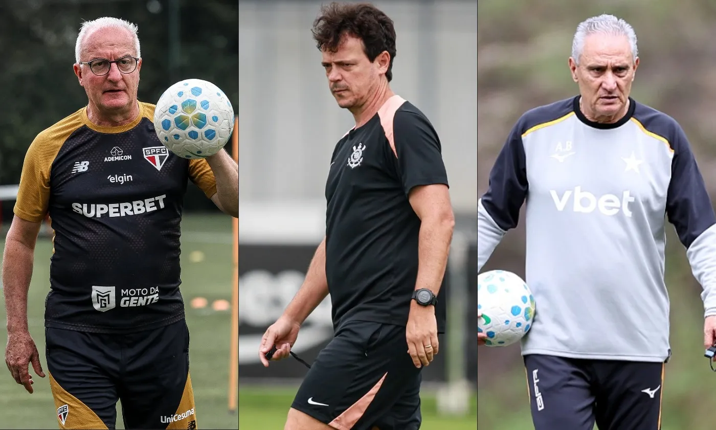 A crise dos ex: últimos três técnicos da seleção perdem na rodada do Brasileiro; Diniz é demitido do Corinthians