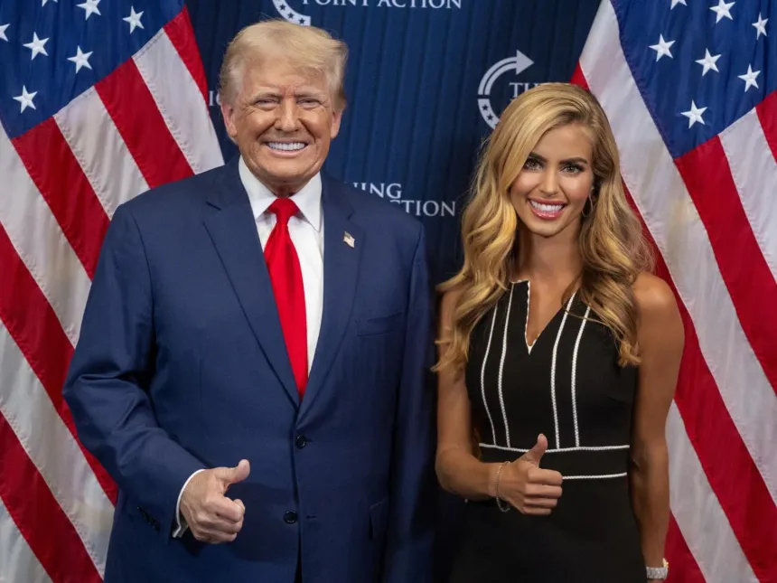 Trump nomeia Katie Zacharia como nova porta-voz da Casa Branca