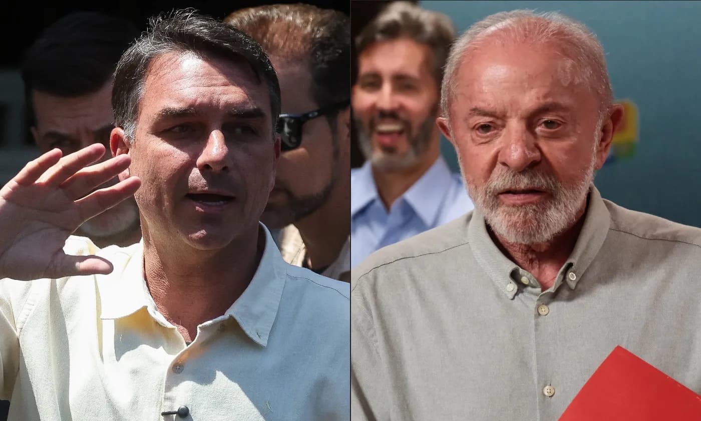 Lula aposta em atos de rua, e Flávio amplia alianças na disputa pelo segundo turno