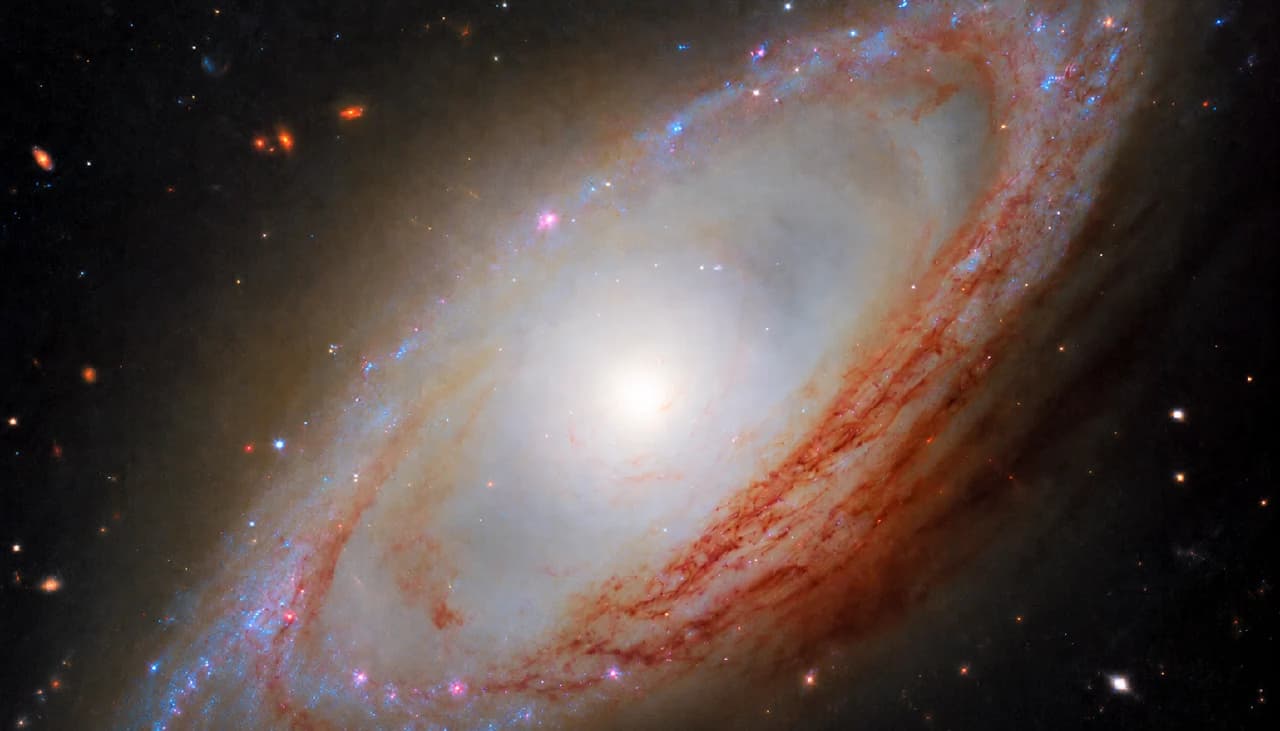 Telescópio Hubble da NASA detecta estranha galáxia "desincronizada" a 60 milhões de anos-luz de distância