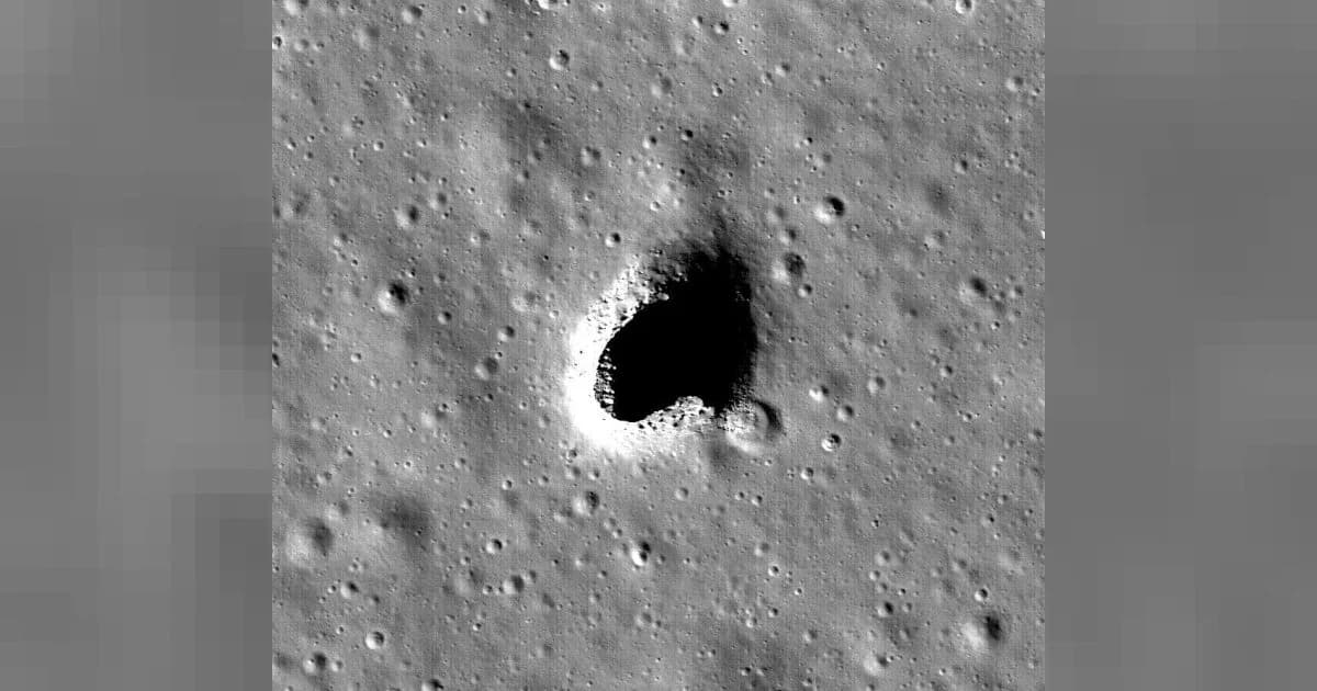 NASA prepara missão para investigar caverna escondida sob a superfície da Lua