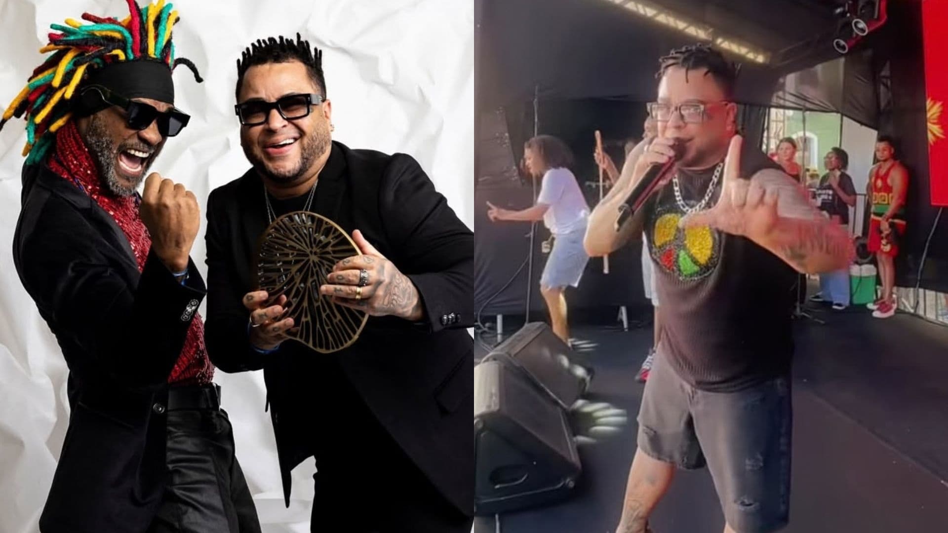 Olodum declara apoio à reeleição de Lula durante show no Pelourinho: "Olodum é 13"